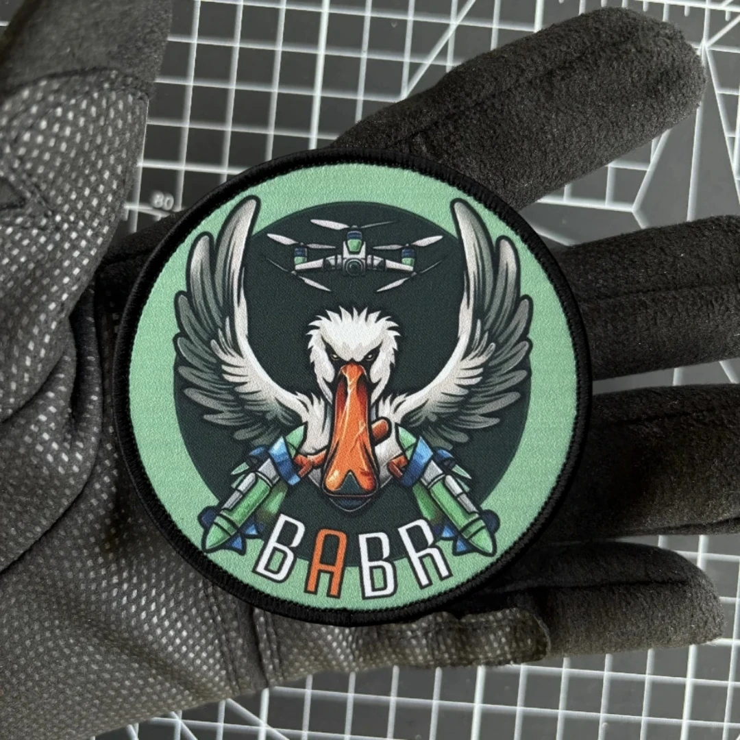 Insignia de moral de Dron táctico, brazalete militar del ejército, parches de gancho y bucle impresos UAV para ropa, pegatina para mochila - imagen 4