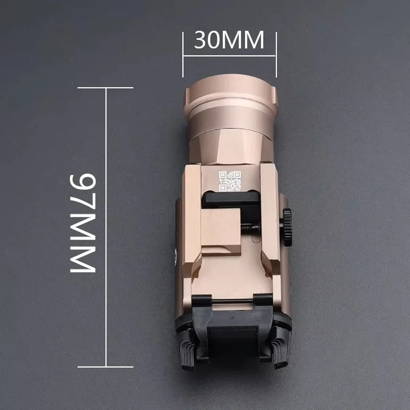 WADSN Tactic Airsoft Surefie XH35 X300 800lm linterna LED estroboscópica de potencia Ultra alta 20mm Rail arma Luz de caza - imagen 3
