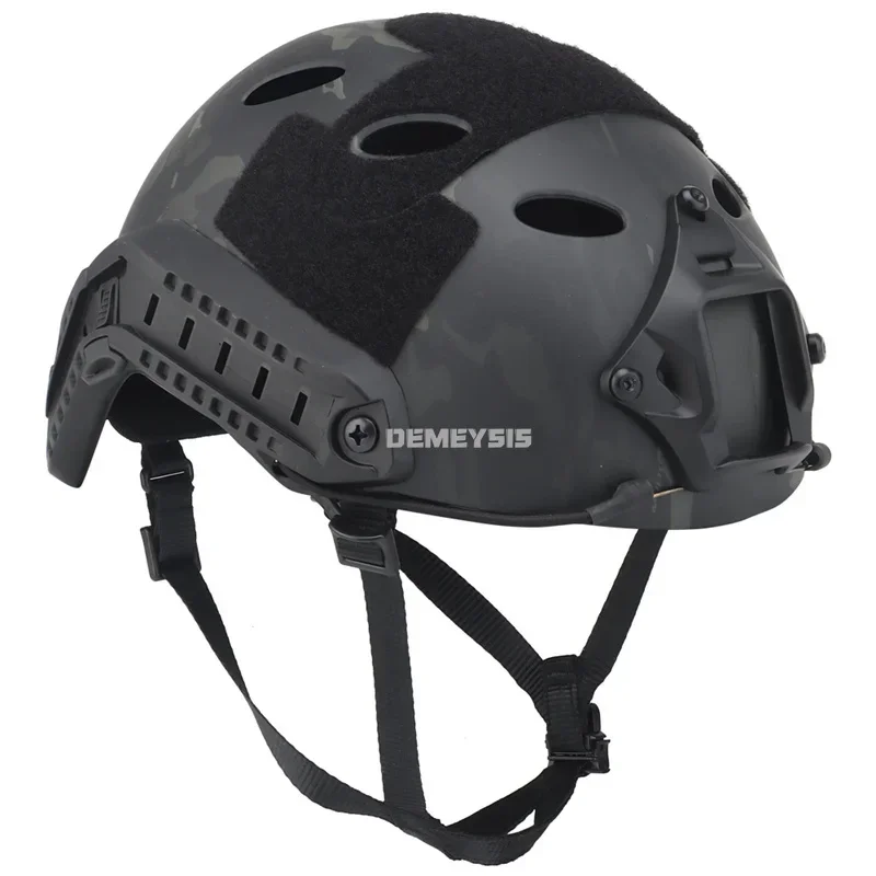 Casco táctico rápido tipo PJ Airsoft Paintball tiro cascos de juego de guerra CS juego combate cabeza equipo de protección - imagen 5