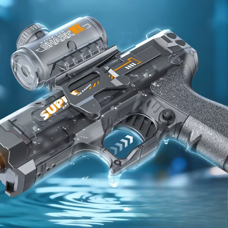 Pistola de agua eléctrica con luces y sensor automático playa-piscina - imagen 3