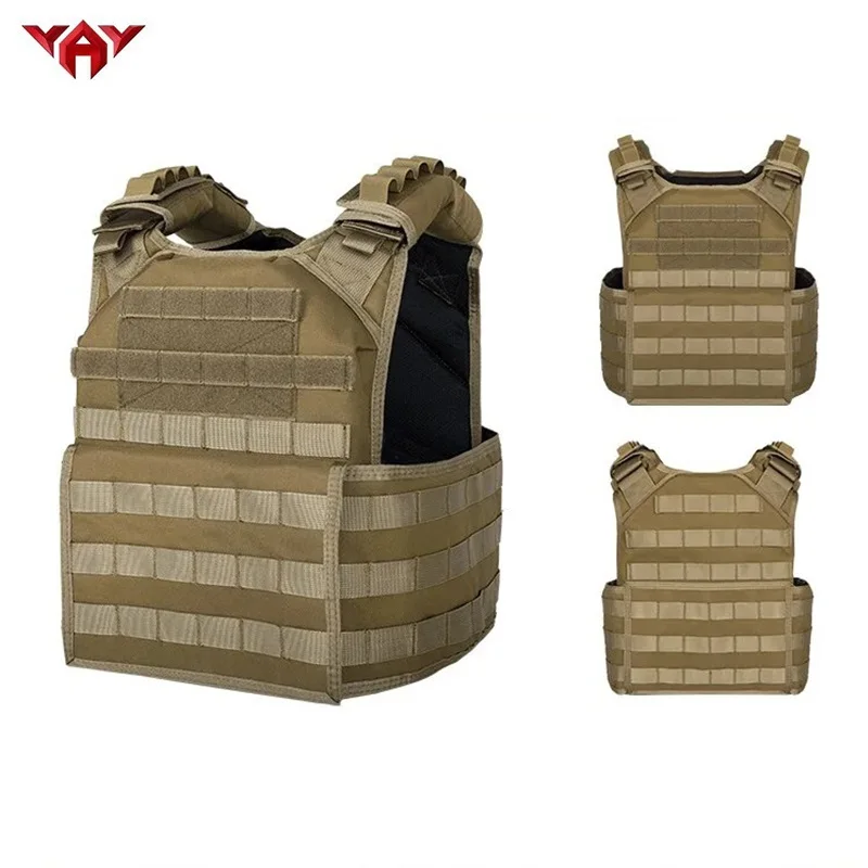 YAKEDA Chaleco táctico MOLLE protector camuflaje aire libre - imagen 2