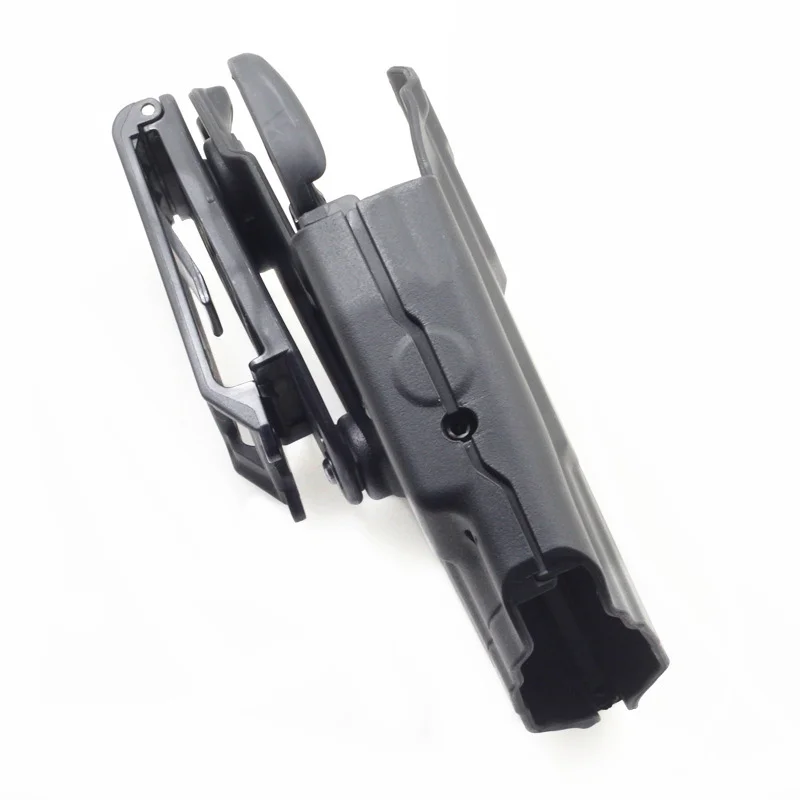 Funda Universal para pistola, tracción rápida, para pistolas de tamaño compacto con bloqueo de agarre G17 P226 Taurus 579, mano derecha, accesorio de tiro de caza - imagen 4
