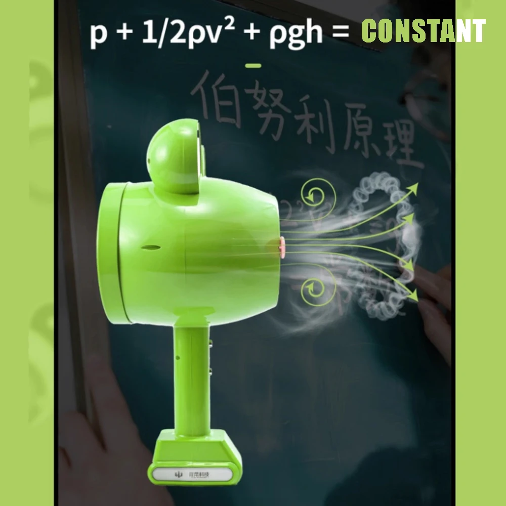 Juguete de cañón de aire del principio de Bernoulli para niños, regalo de Navidad, tecnología divertida y complicada, juguete de ventilación creativo, aprendizaje a través del juego - imagen 4