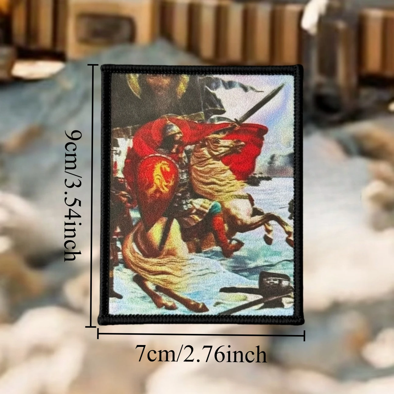 Parches impresos de moral divertida de San Alexander Nevsky para ropa, gancho y bucle militar táctico, pegatina para mochila, apliques personalizados - imagen 3