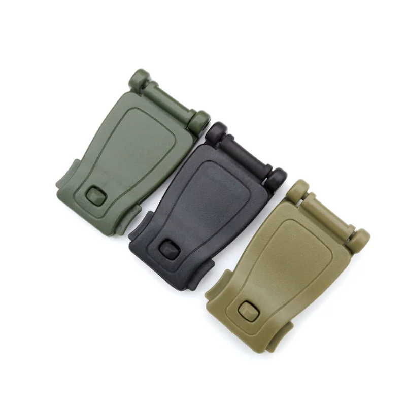 Hebilla de seguridad, accesorios tácticos para exteriores, mochila Molle, bolsa, correas, hebilla de conexión, Clip, hebilla colgante EDC - imagen 5
