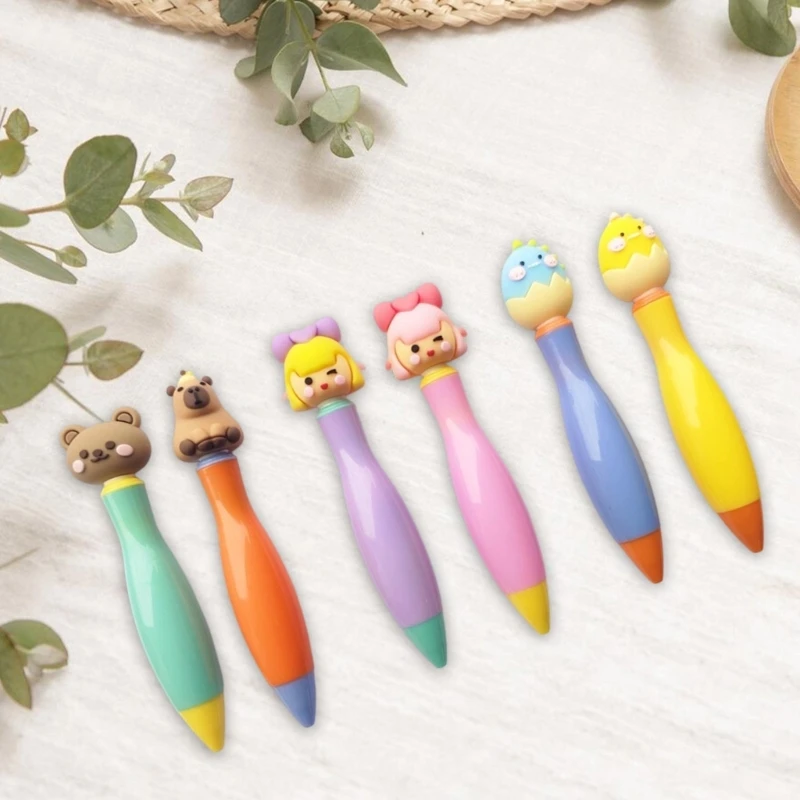 Funny Ballpoint Pen Point 0,7 mm para escribir suministros oficina diario K1KF - imagen 4