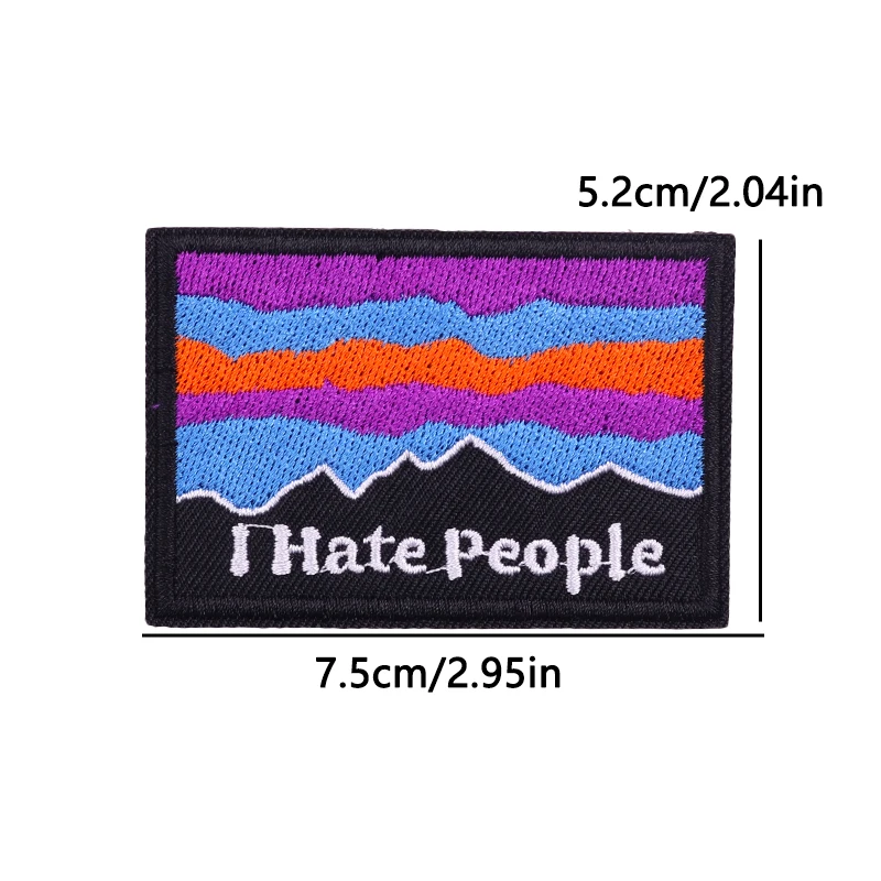 Parche bordado con eslogan espiritual, con citas optimísticas para ropa, chaqueta, sombrero, vibraciones positivas, decoración humorística de estilo de vida - imagen 2