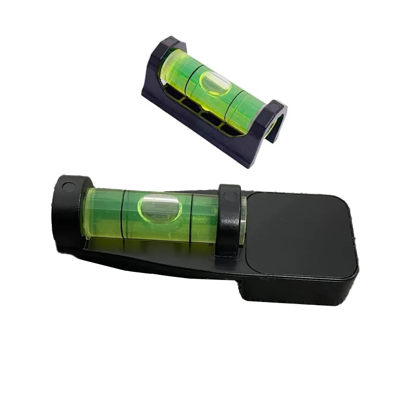 1 Juego de nivel de burbuja magnético, herramientas de diseño de medición, niveles con Base magnética para Kit de nivelación de montaje de alcance de caza - imagen 2