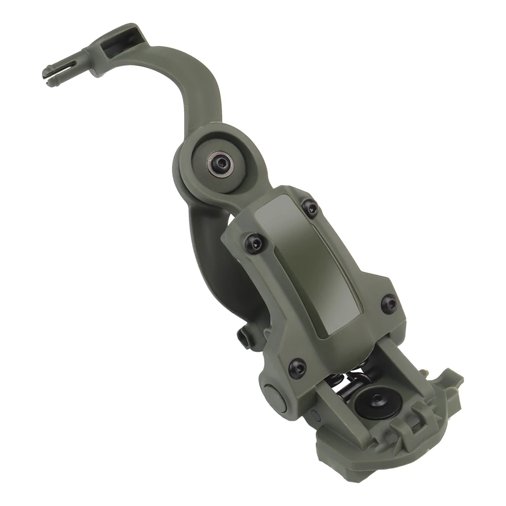 Riel de montaje para auriculares tácticos, soporte para rieles de casco GEN 5, adaptador de M-LOK rápida, cancelación de ruido - imagen 4