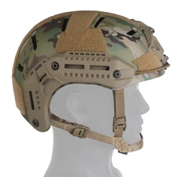 Casco táctico MK versión de entrenamiento transpirable para Airsoft caza CS tiro Motocross montar protector Camo TM casco equipo