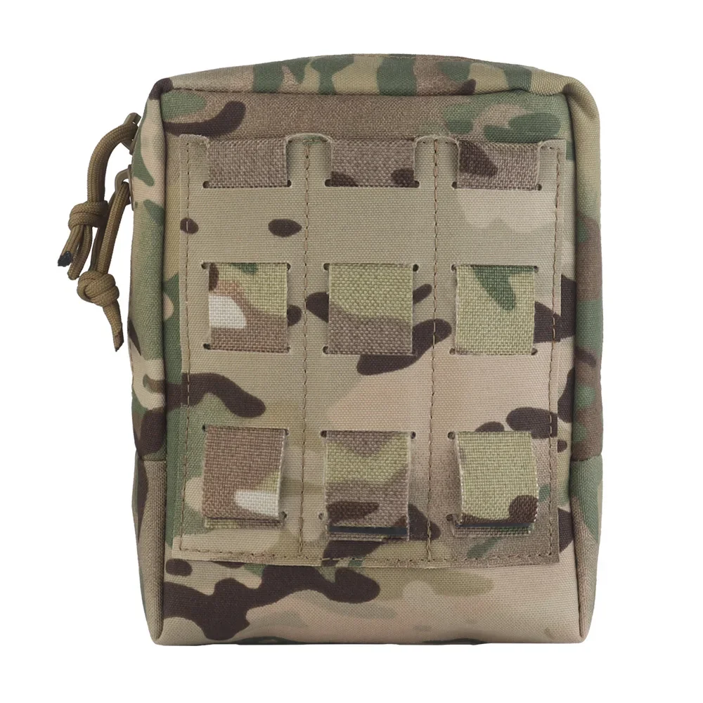 Bolsa táctica MOLLE GP, paquete de utilidad multiusos mediano, almacenamiento para senderismo al aire libre, caza, riñonera, accesorios portadores de placa - imagen 5