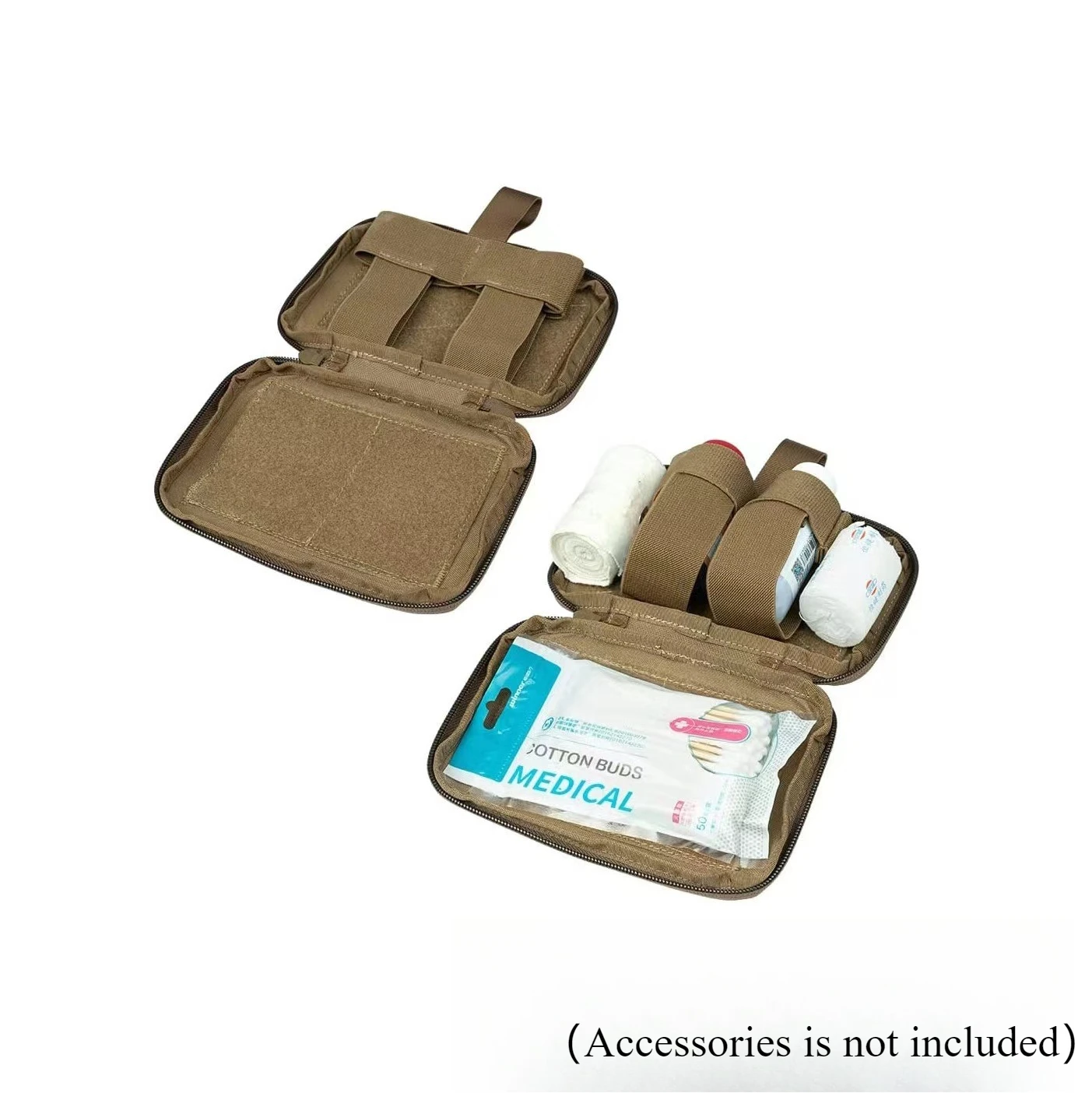 Botiquín de primeros auxilios médico táctico multifuncional, impermeable, bolsa organizadora, paquete Molle EMT, torniquete de fijación, Kits de herramientas para exteriores - imagen 3