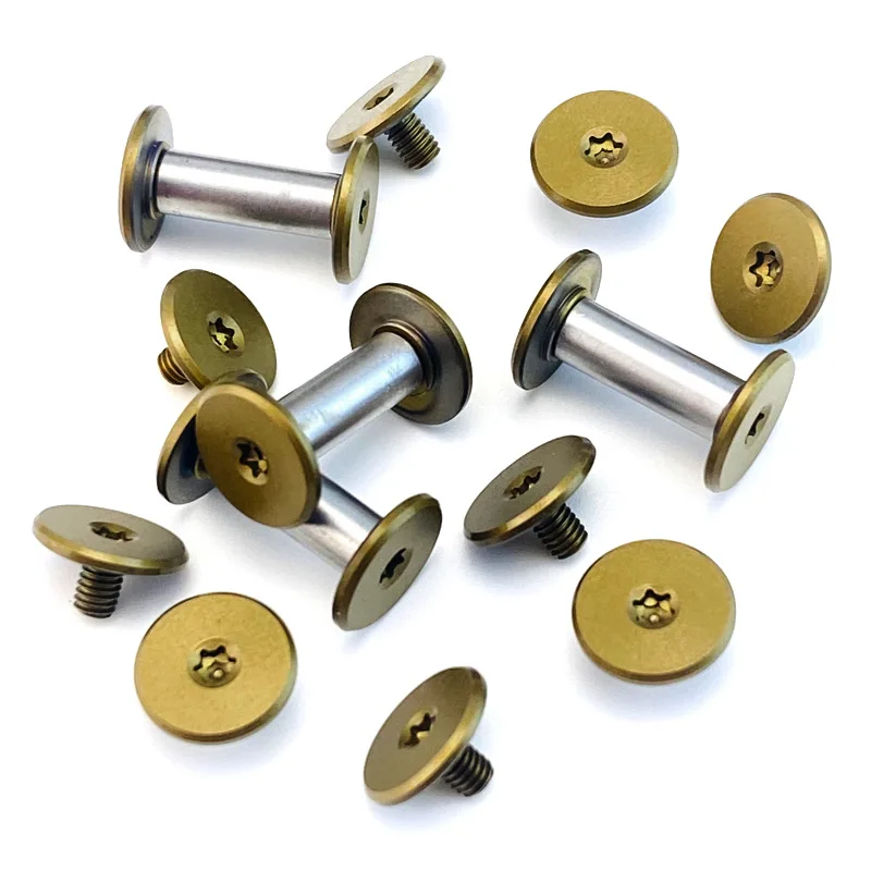 Tornillos Torx T8 M2.5 acero inoxidable 416 para mango de cuchillo - imagen 2