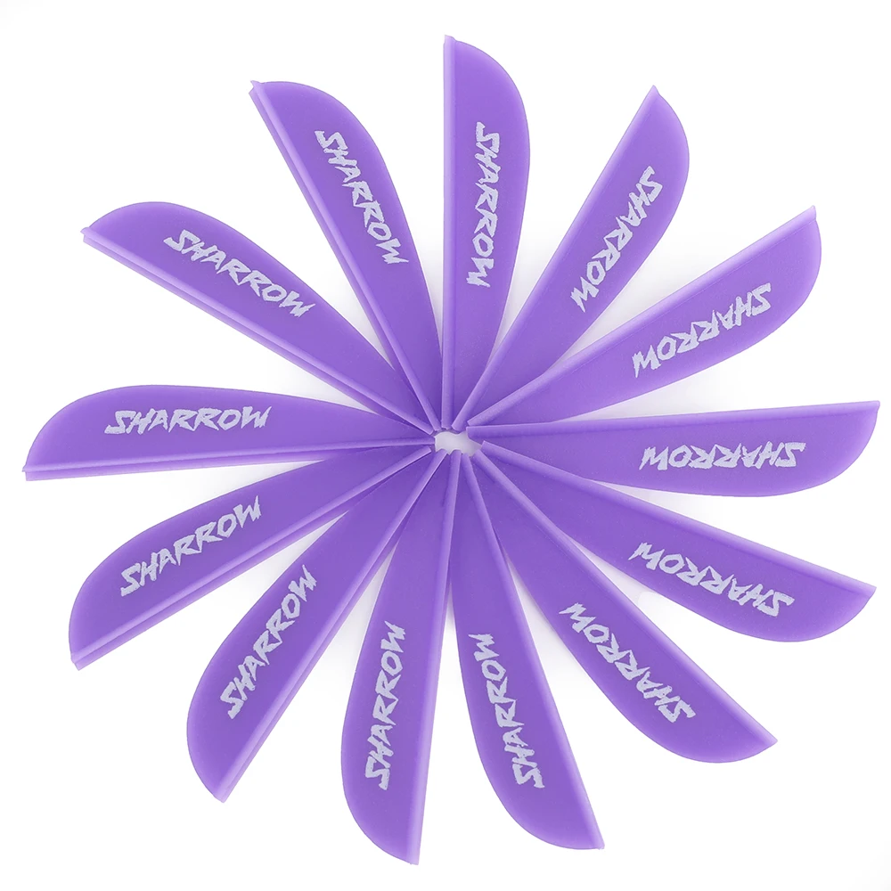 Varillas de flecha de goma para tiro con arco, plumas de tiro con arco, eje de flecha, accesorios de tiro con objetivo DIY, 8 colores, 2 pulgadas - imagen 2