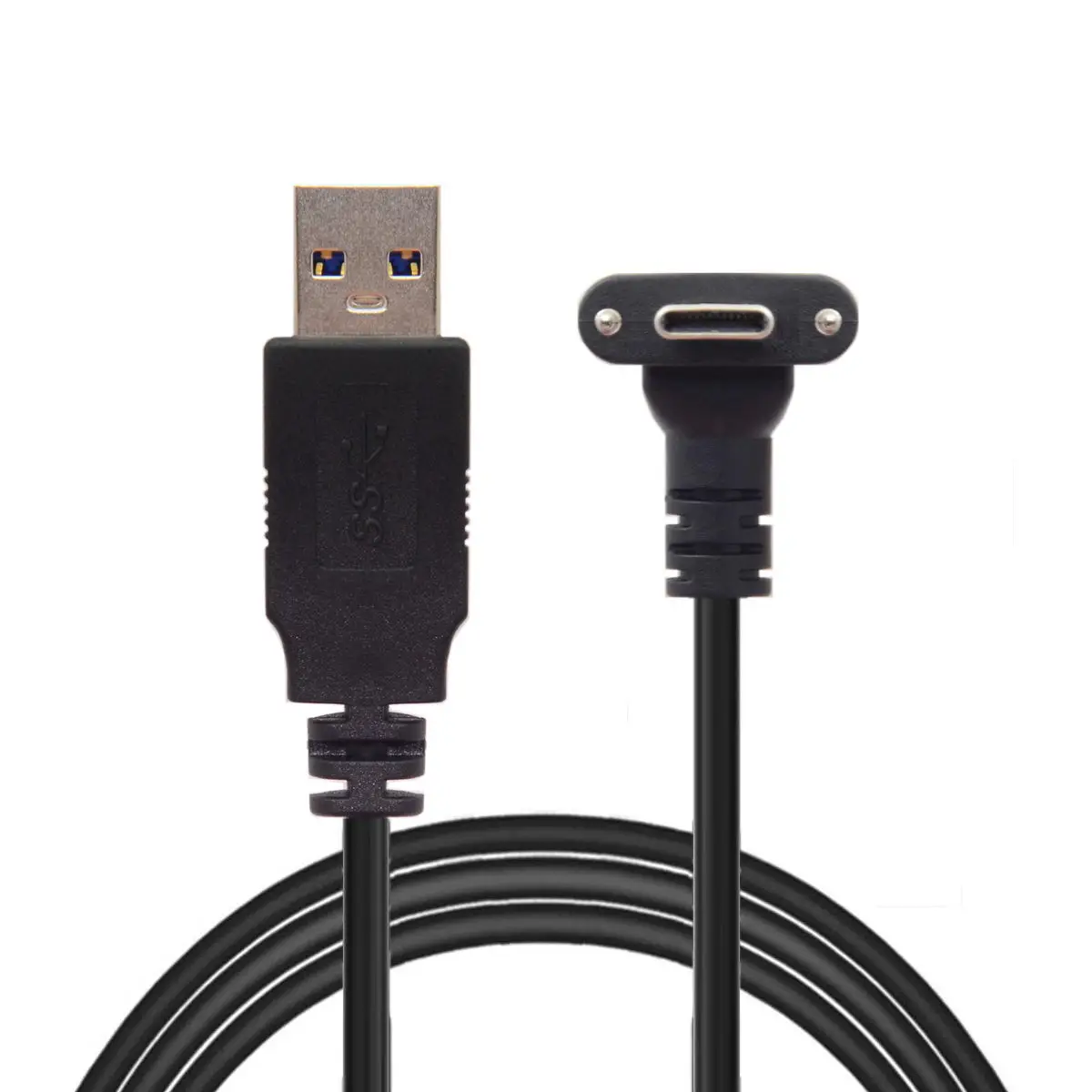 Chenyang CYDZ apto para Oculus Link VR USB 3,1 tipo C, bloqueo de tornillo Dual a Cable de datos USB 3,0 estándar - imagen 3