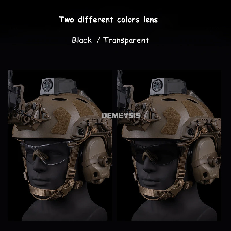 Gafas de tiro Airsoft, gafas de sol a prueba de viento, multiusos, para motocicleta, ciclismo, senderismo, caza, Paintball, gafas tácticas - imagen 5