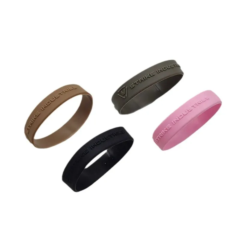 Anillo de goma elástica de alta resistencia para caza, banda ancha multifunción de 10 piezas para Airsoft táctico, PEQ15 NGAL - imagen 5