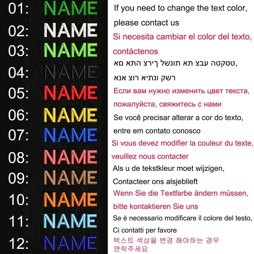 Parche de rayas con nombre personalizado, insignia de hierro con gancho y bucle, instagram, facebook, youtube, vk, Twitter, Twitch, google, 10cm x 2,5 cm, 1 ud. - imagen 3