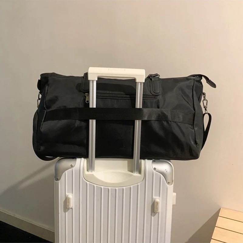 Bolsa de gimnasio para Fitness, bolsas de hombro de separación seca y húmeda, bolsa de viaje de corta distancia, natación al aire libre, entrenamiento de Yoga, mochila de fin de semana - imagen 5