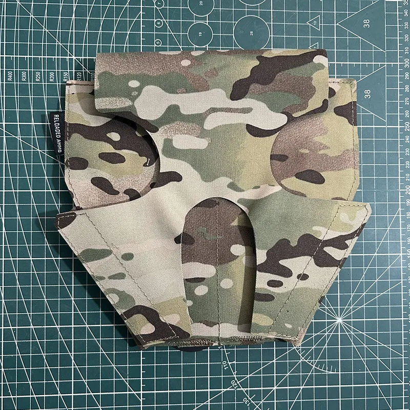 Bolsa de máscara de gas para exteriores de camuflaje, corte con láser, compatible con soplador TYR Style C420/10