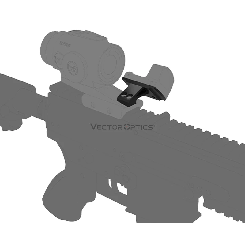 Vector Optics-Montura elevadora Picatinny Rum PARA Scpsm-01, montura Cantilever Mag, huella de 45 grados, punto rojo - imagen 4
