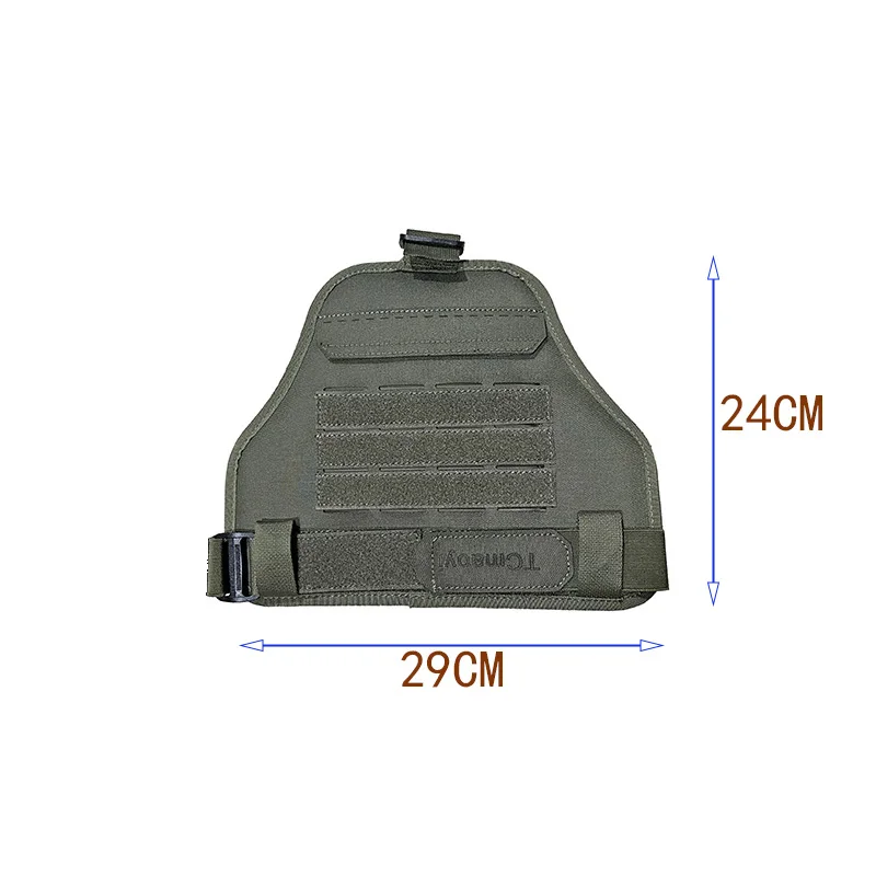 Kit de expansión de camiseta sin mangas táctica, armadura de hombro para deportes al aire libre, equipo Universal, Kit de expansión de chaleco táctico UTOC para caza Airsoft - imagen 3