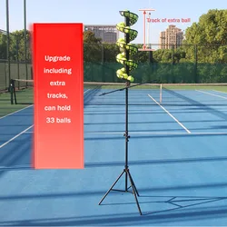 Máquina lanzapelotas tenis – Entrenador automático control remoto ajustable