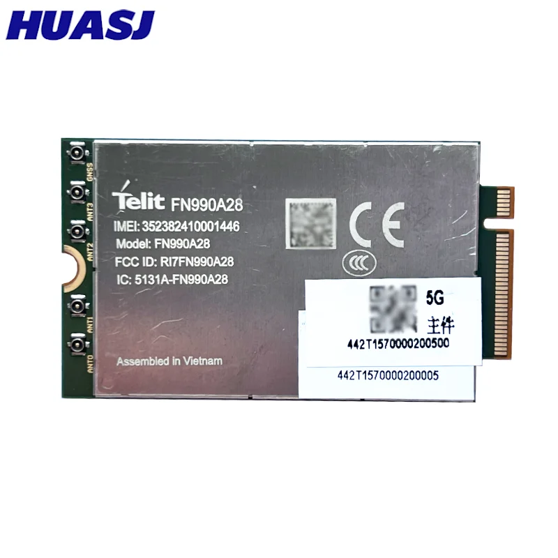 FN990A28 5G Sub-6 NSA SA 5G módulo 3,4 Gbps M.2 5G tarjeta USB3.1 LTE 4G para ordenador portátil 5G CPE - imagen 5