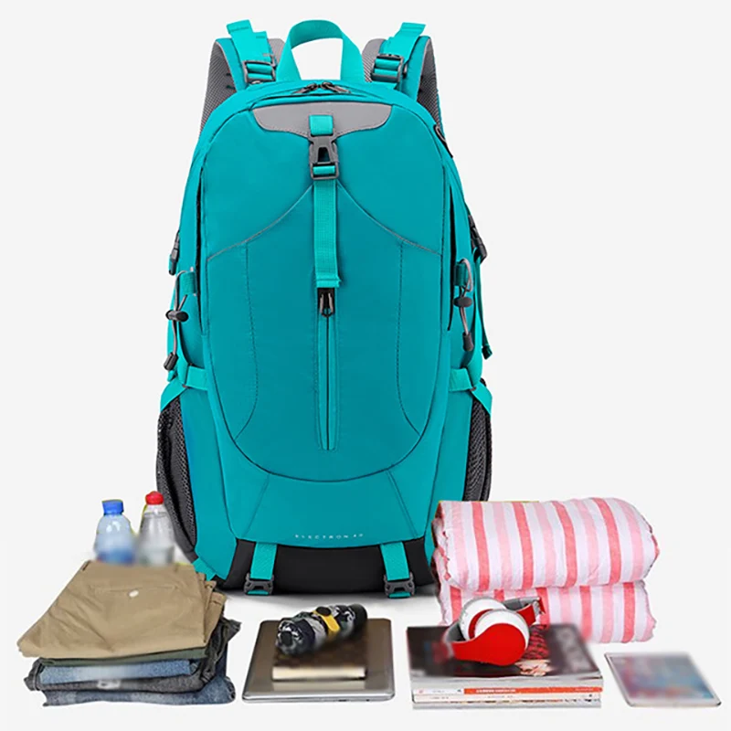 Mochila de escalada, mochila de viaje ligera de 40L, mochila para acampar al aire libre, senderismo, equipaje grande para ordenador, mochila deportiva de fin de semana - imagen 5