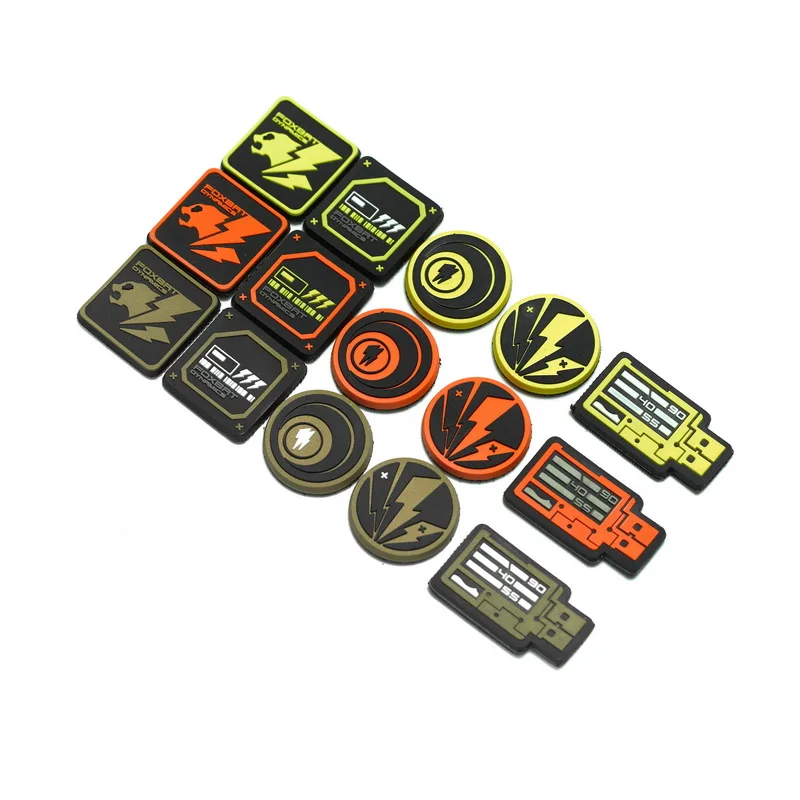 Mini insignia con temática de rayo, insignia mágica táctica Edc, charreteras y brazaletes - imagen 4