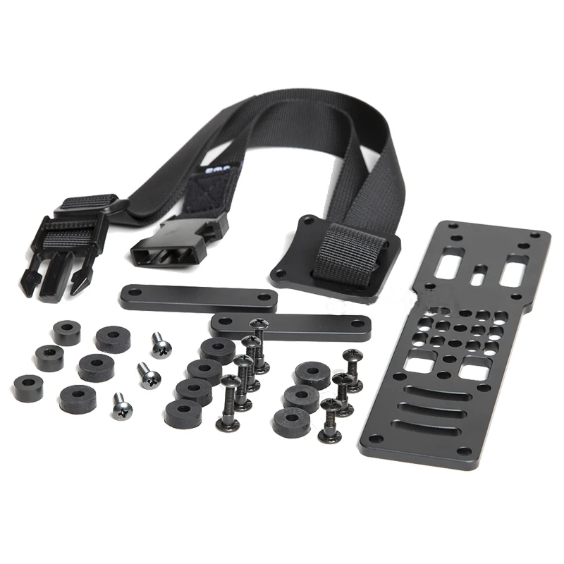 Adaptador de funda de pistola Modular de Metal, funda táctica Compatible con banda de pierna caída, código G, plataforma BlackHawk Mid-ride Safariland QLS - imagen 5