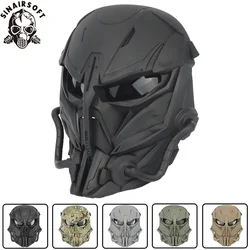 SINAIRSOFT Mascarilla táctica Punisher II CS airsoft protección facial completa