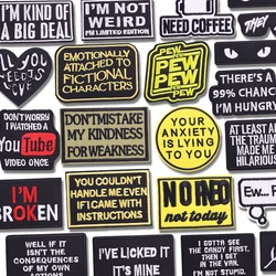 Parche bordado personalizado con letras – DIY para equipamiento táctico