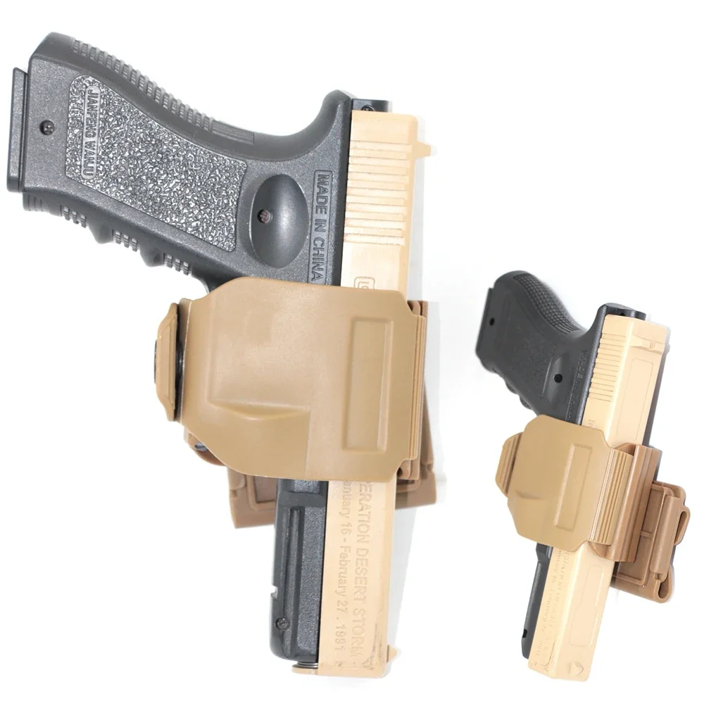 Funda táctica para pistola Glock visión frontal