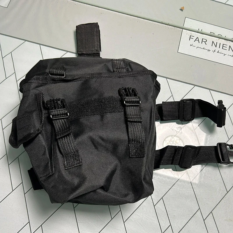 Molle táctico de caza, cinturón de pierna de liberación rápida, bolsa de almacenamiento de artículos diversos, paquete de pierna, accesorio, bolsa de cintura 29*15*12cm - imagen 3