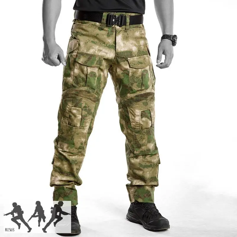 Pantalones tácticos de entrenamiento, pantalones multifuncionales y protectores, juego de entrenamiento, G3, EMR/ATFG ruso - imagen 3