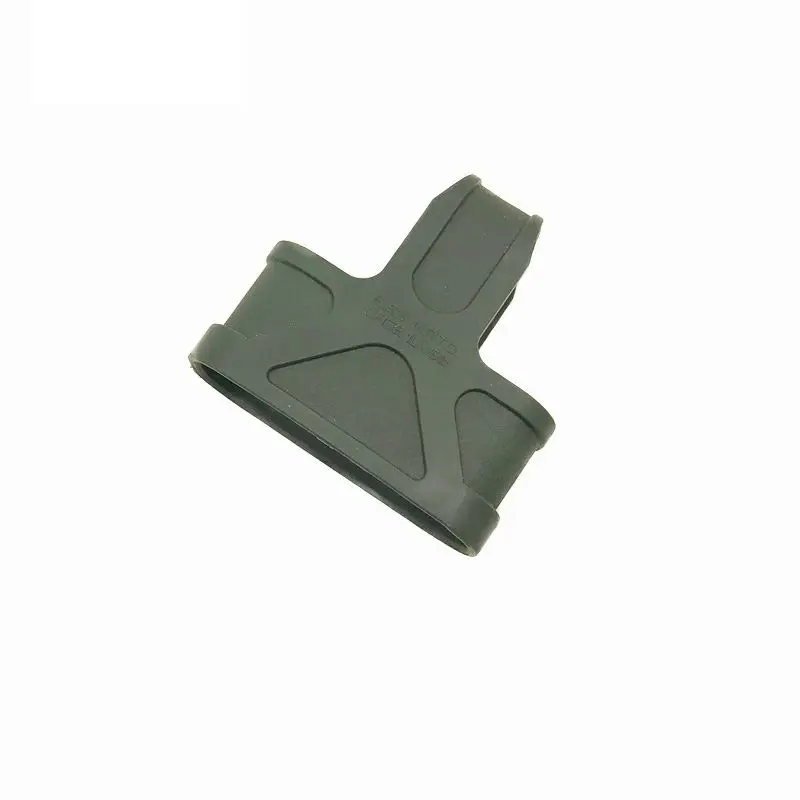 Anillo táctico de nailon 5,56, jaula de goma para revista M4 M16, funda protectora Quick Mag Pull AR15, accesorio para revista de pistola, Rifle de caza - imagen 5