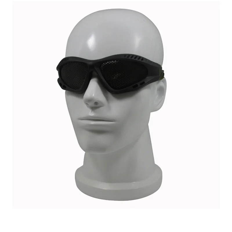 CS Game-gafas de malla tácticas a prueba de explosiones para exteriores, gafas de senderismo, máscara táctica deportiva a prueba de viento para acampar EDC - imagen 2