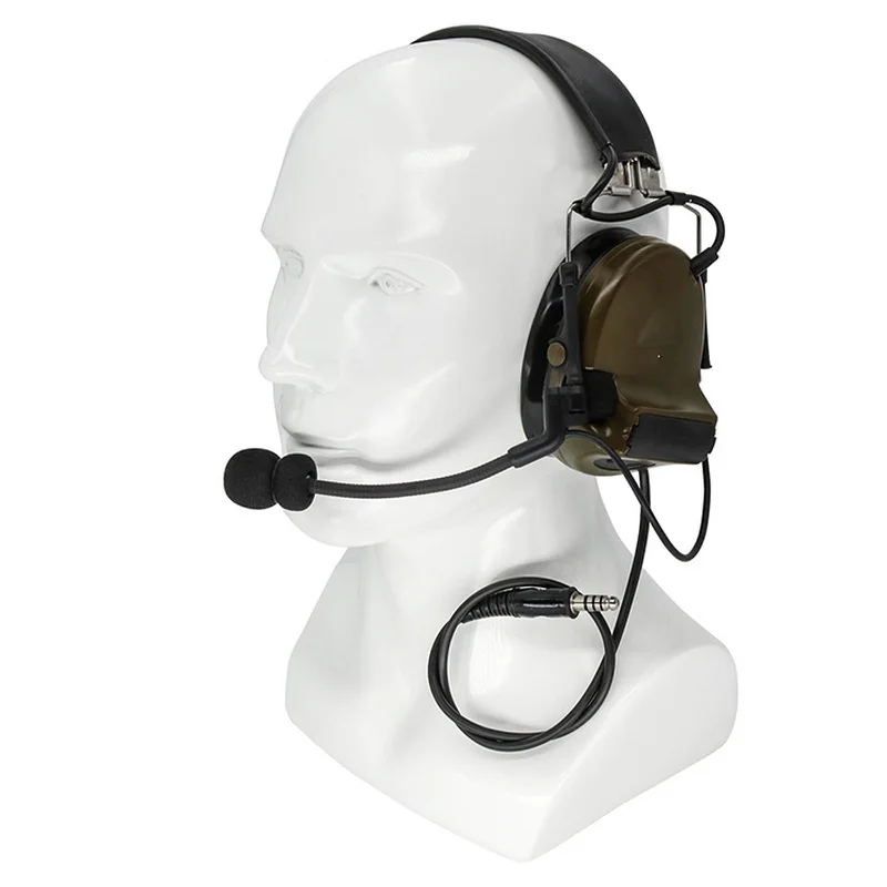 Auriculares tácticos C2 Comtac II: sellos de silicona premium con cancelación de ruido