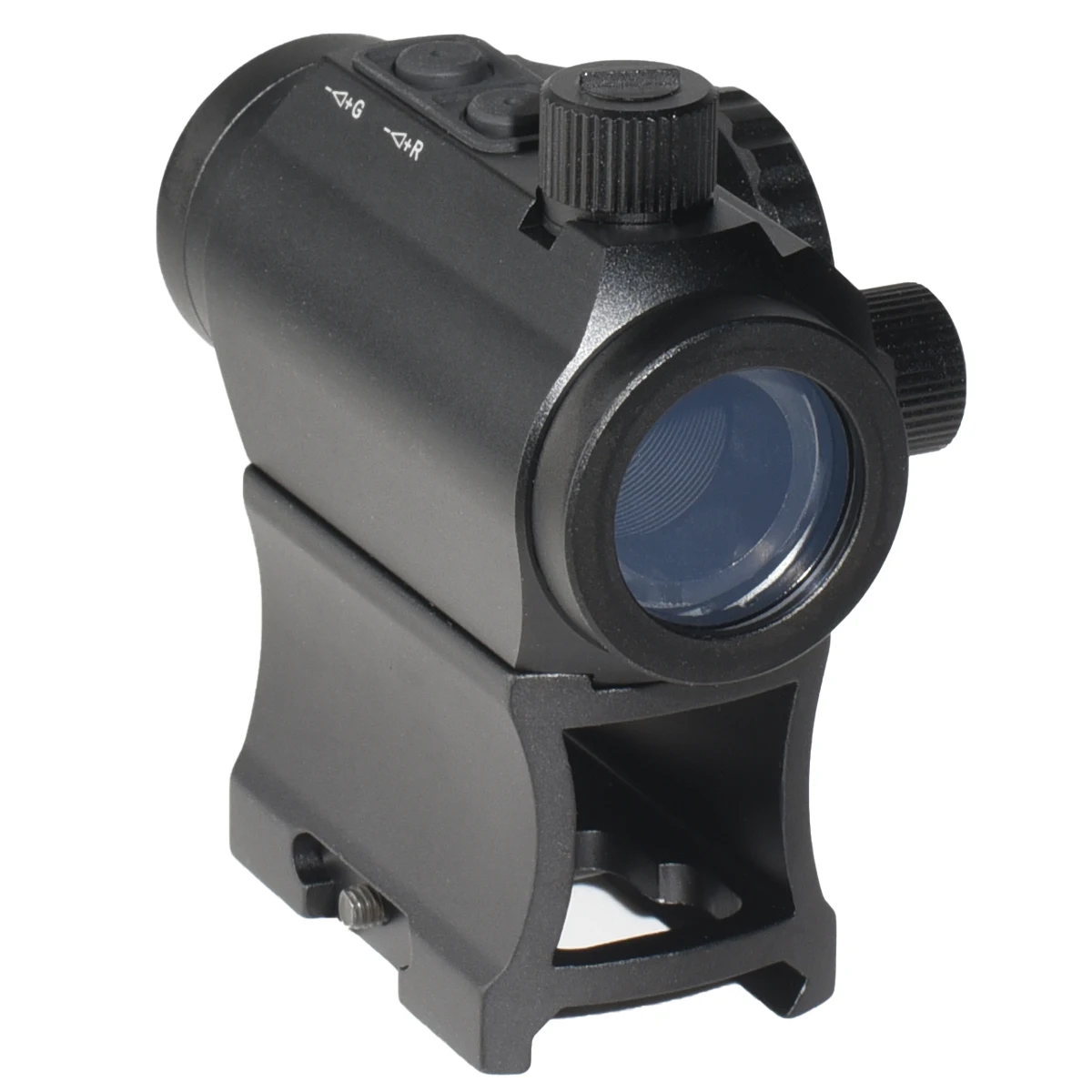 Mira de punto rojo verde, mira para Rifle de 1x20mm, mira réflex 4 MOA con retícula iluminada y 7 niveles de brillo, riel de 20mm - imagen 2