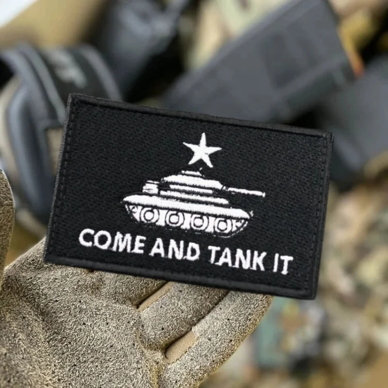 Parche bordado de calavera táctica para ropa, insignia de moral, gancho, parches militares, pegatinas para mochila, brazalete - imagen 4