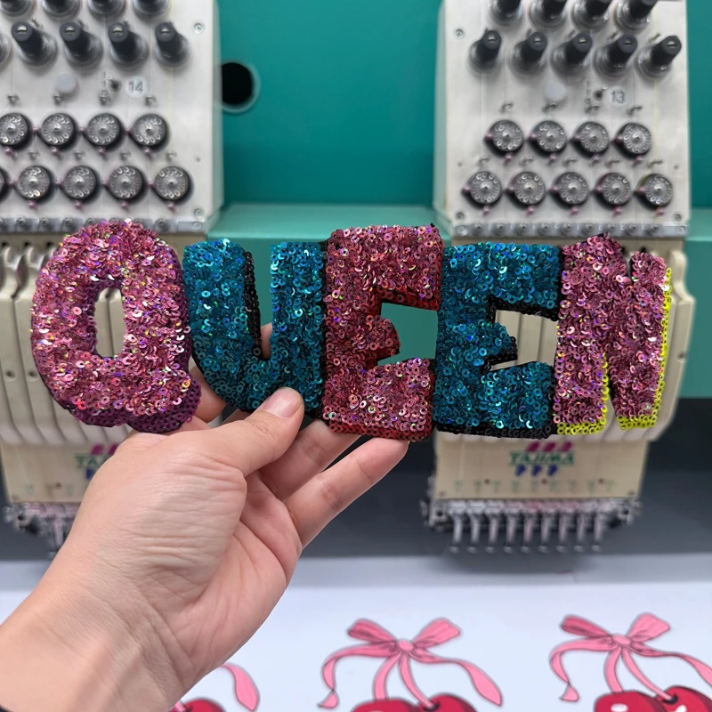 Parches grandes de lentejuelas de unicornio, parches para planchar para ropa, bonito parche de unicornio para chaqueta de niñas, parches brillantes, parches de personalidad - imagen 3