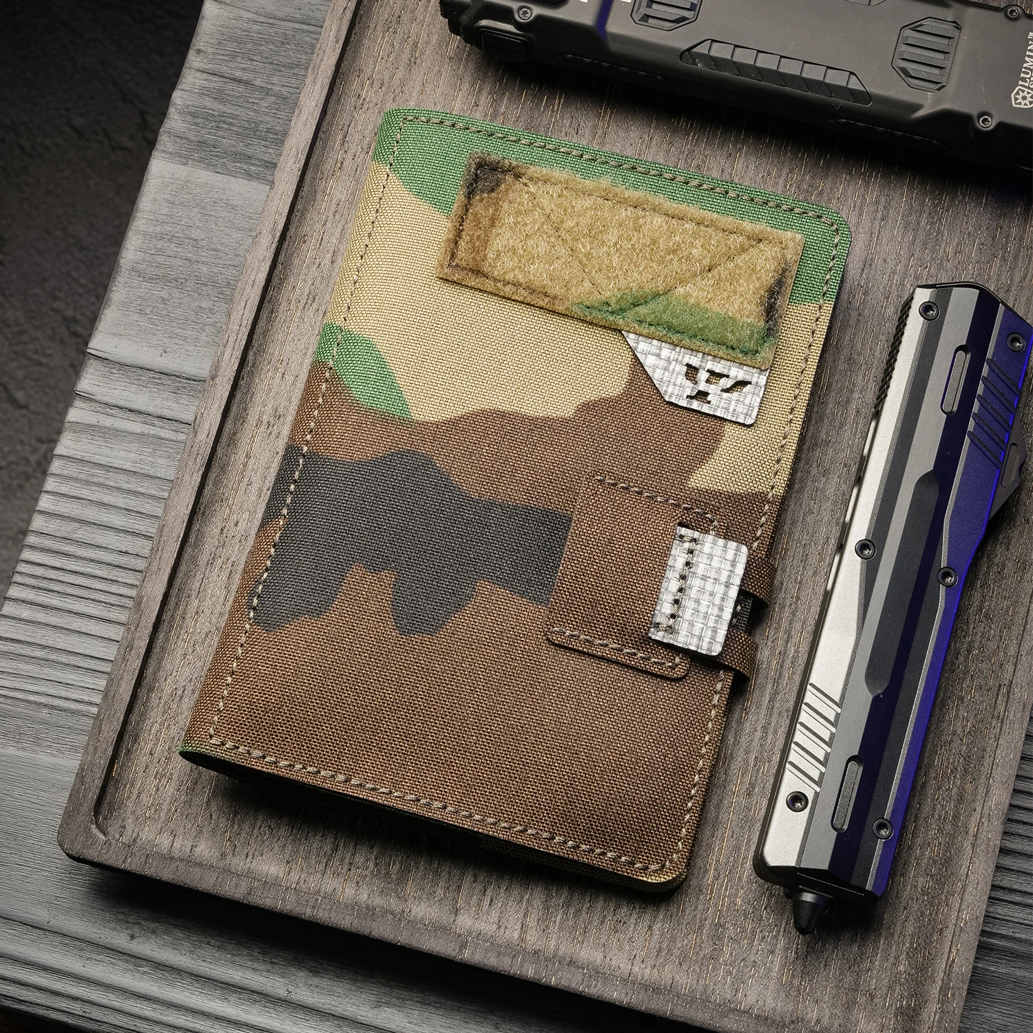 Cuaderno táctico al aire libre de cuero V2 cubierta de cuaderno impermeable exterior - imagen 2