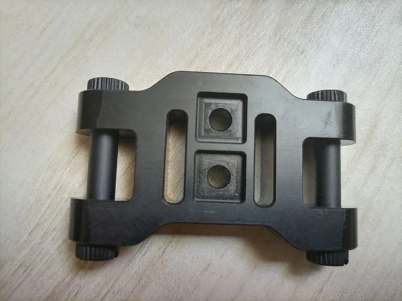 Soporte de brazo doble táctico de Metal PVS28 NVG "PVS28W" soporte doble 14 AN/PVS-14 soporte de visión nocturna Binocular gran angular doble - imagen 5