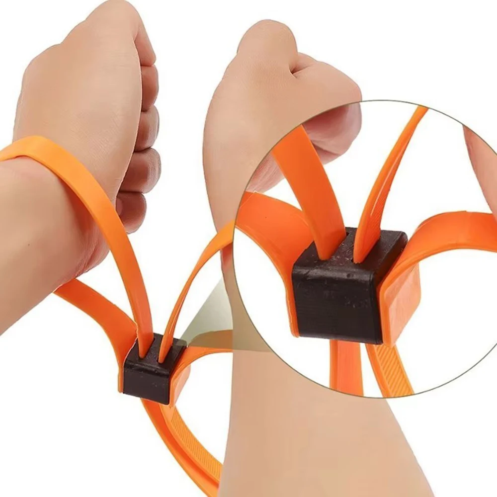 3 uds correa de amarre de Cable de plástico táctico esposas militares agente de batalla de guerra equipo de policía caza corbata desechable Cosplay - imagen 4