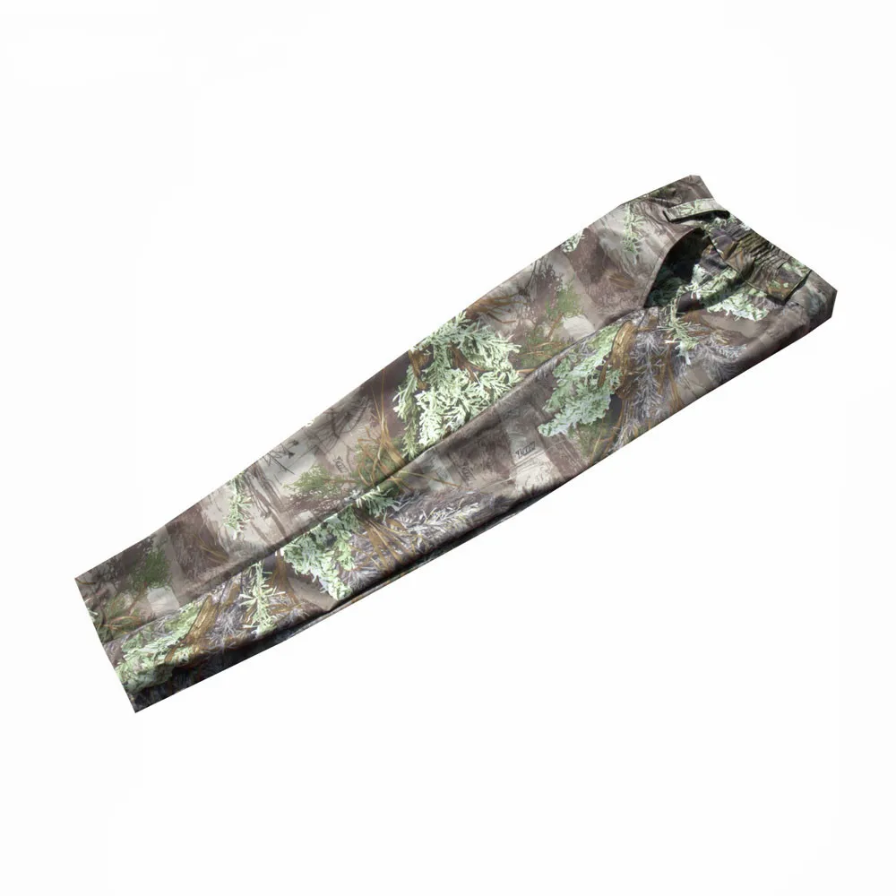 Primavera otoño chaqueta a prueba de viento pantalones arbusto camuflaje biónico caza pesca traje suave suelto resistente al desgaste ropa a prueba de lluvia - imagen 3