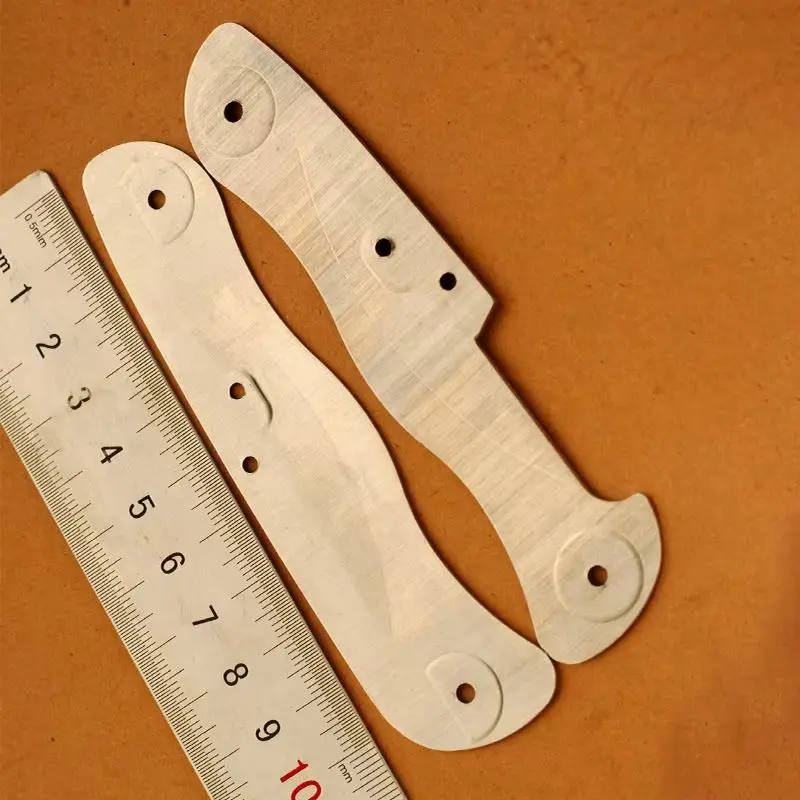 Pieza Original de cuchillo, revestimiento dividido de aluminio, revestimientos espaciadores de partición para cuchillos Victorinox Swiss Army de 111MM, 0,8461.MO4DE Forester - imagen 3