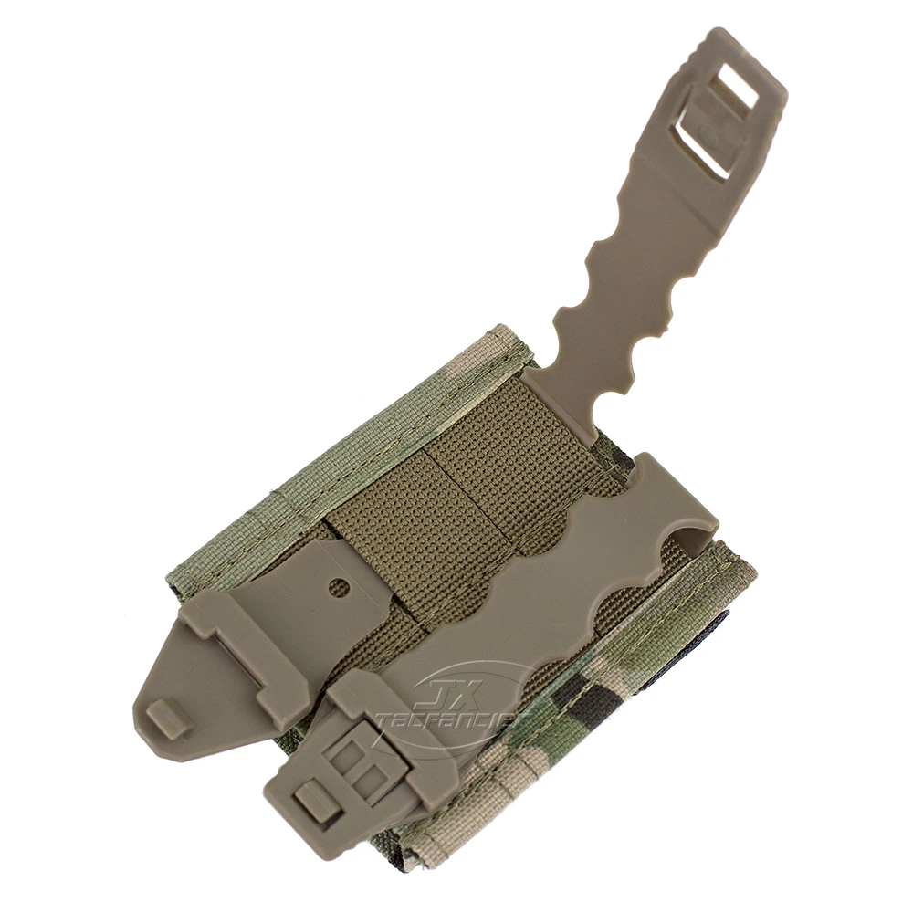 Bolsa táctica para una sola revista, bolsa Molle Malice, Clip 5,56, KYWI Kydex MAG, inserto de tracción rápida, accesorios de caza, 556 - imagen 5