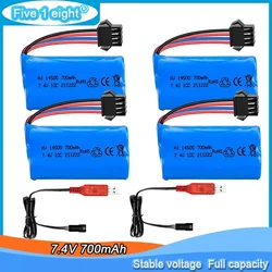 Batería LiPo WPL D12/MN45 para coche radiocontrol recargable