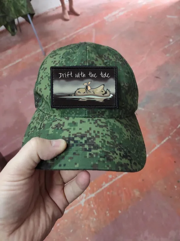 Chevrons-emblema a la deriva, insignia de moral impresa, parches de gancho y bucle, brazalete táctico, pegatina de mochila - imagen 2